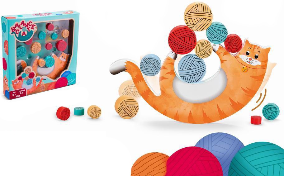 Игра детская настольная Баланс (кот), арт. 929-16