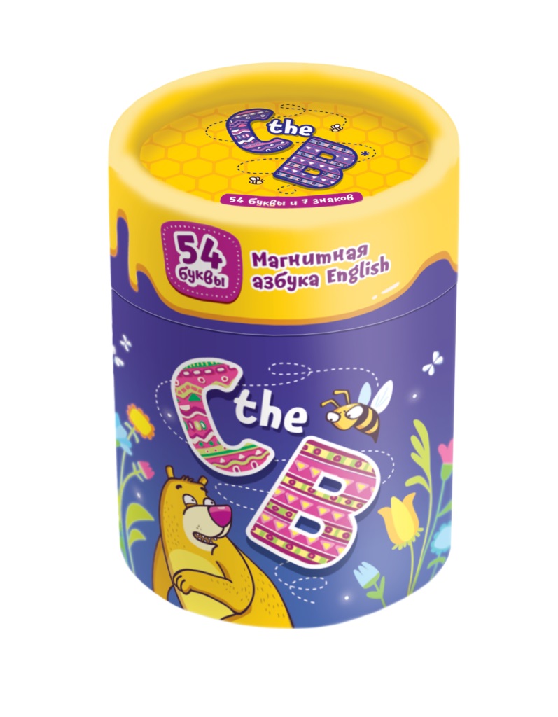 Магнитная игра БАНДА УМНИКОВ УМ090 C the B на английском языке, арт. УМ090