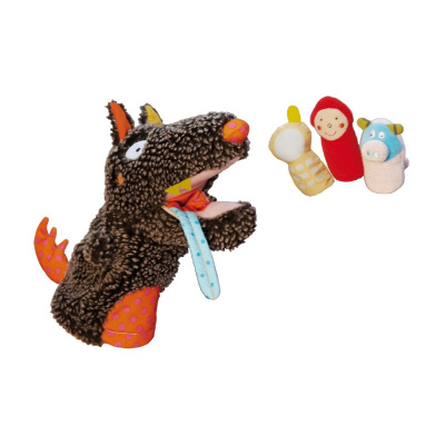 Ebulobo Игрушка на руку "Волк-обжора" , арт. 01EB0067