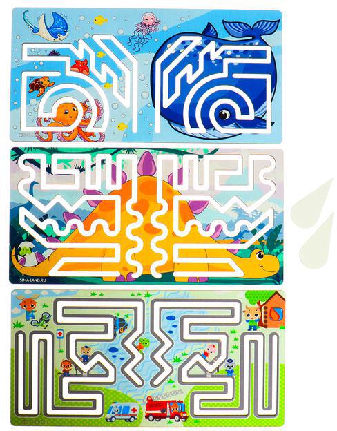 Дидактические игры и материалы. Полушарные доски Лабиринт, арт. 7321142