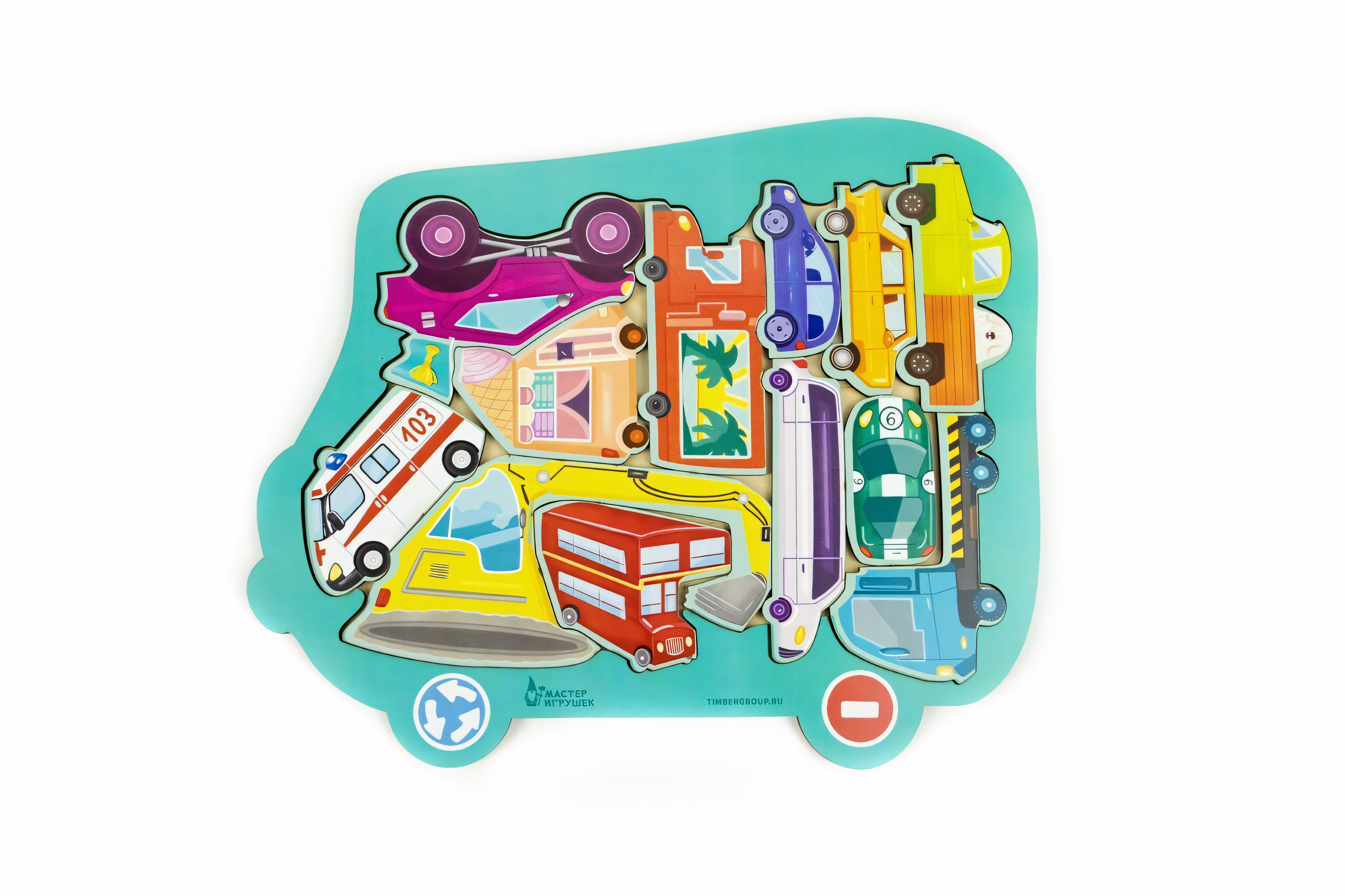 Пазл Пазл вкладыш Люблю машинки, арт. IG0708