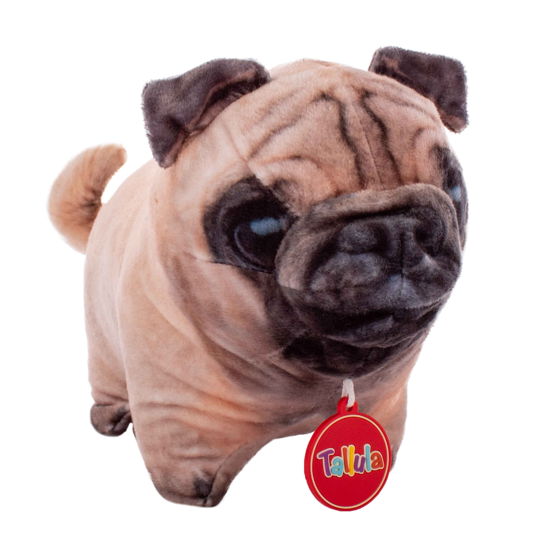 Игрушка мягконабивная Tallula Мопс 27х17 см, арт. 28