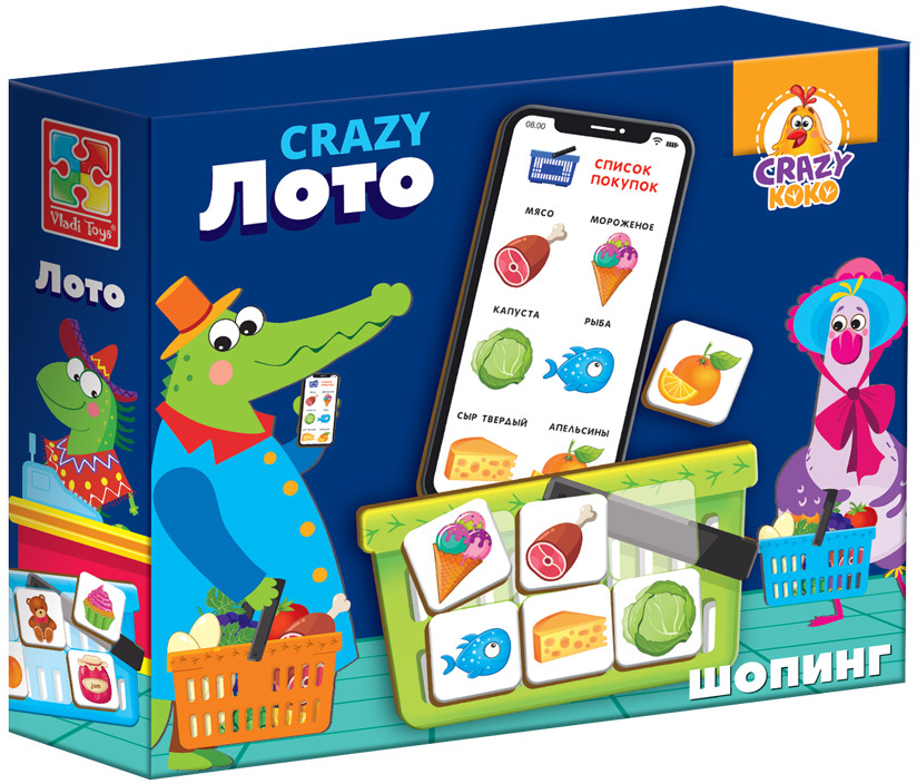 Настольная игра "CRAZY Лото"