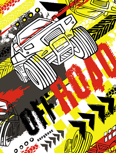 Тетрадь на гребне 96 л. Джип, арт.С0262-97