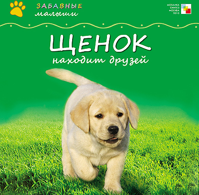 Щенок находит друзей