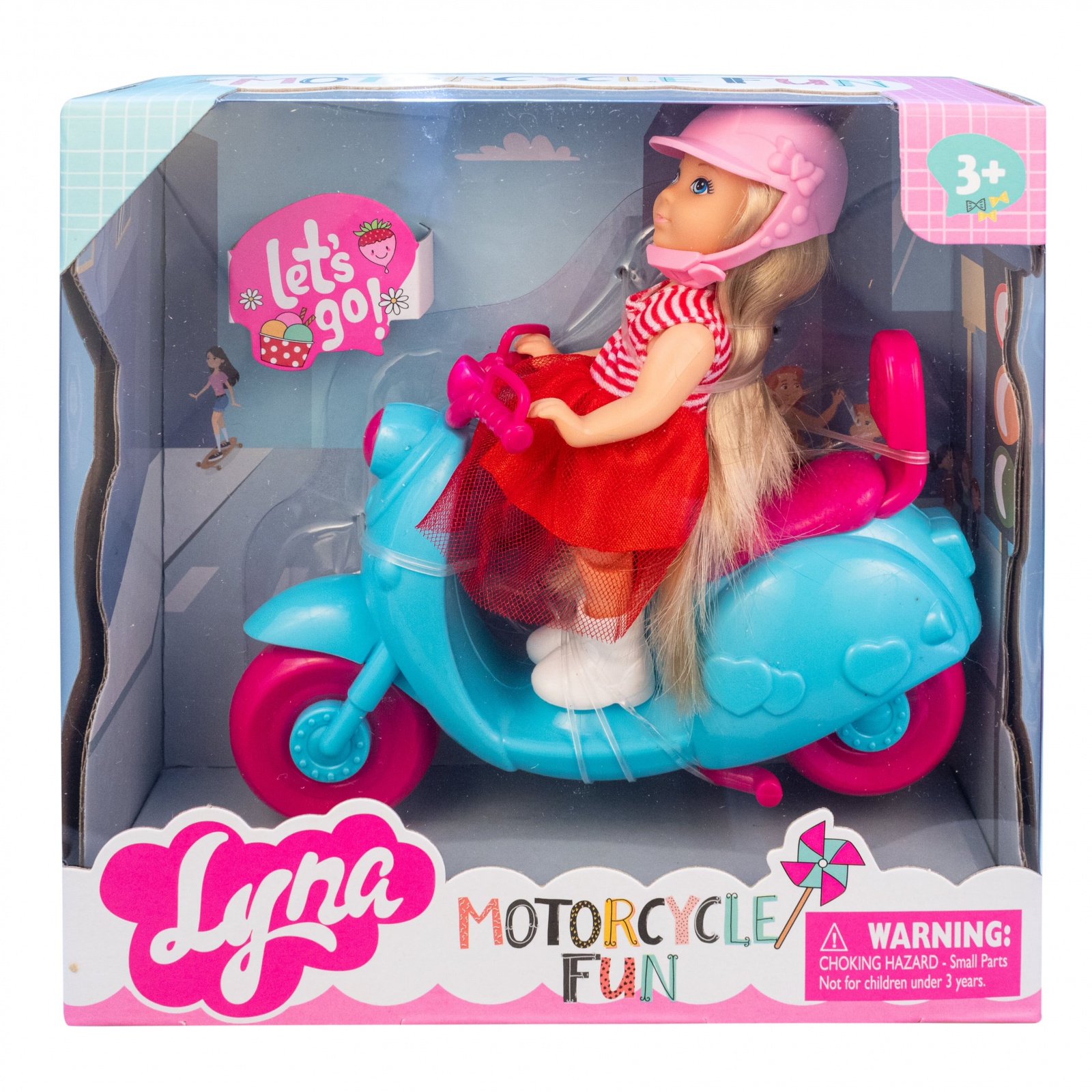 Игровой набор Кукла Тая на скутере, арт. 4607