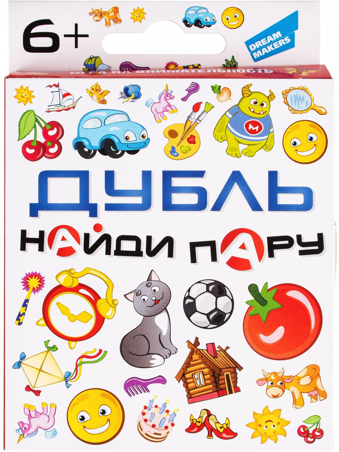 Игра детская настольная Дубль Найди пару, арт. 2007C