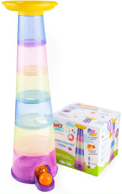 Пирамидка Увлекательная башня-горка, арт. SPIN02