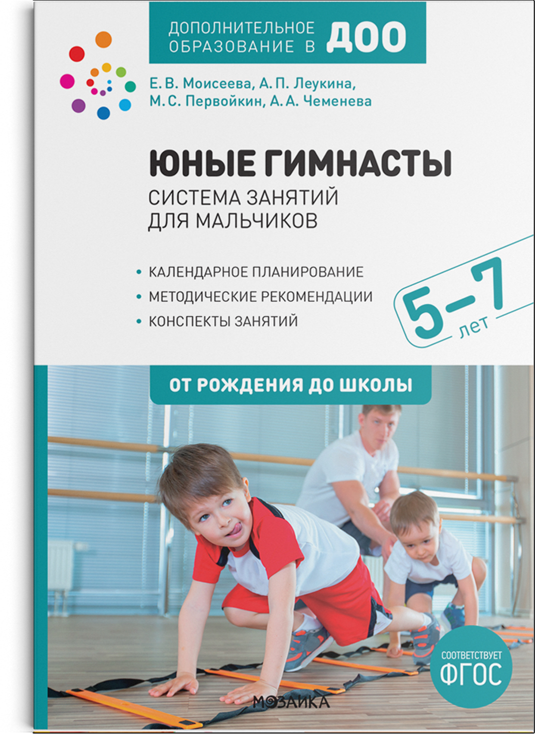 Юные гимнасты. Система занятий по спортивной гимнастике для мальчиков. 5-7 лет. ФГОС