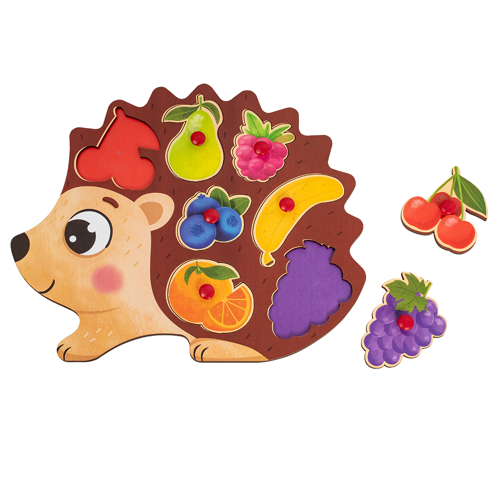 Игрушка развивающая Головоломка Ёж, арт. WSE
