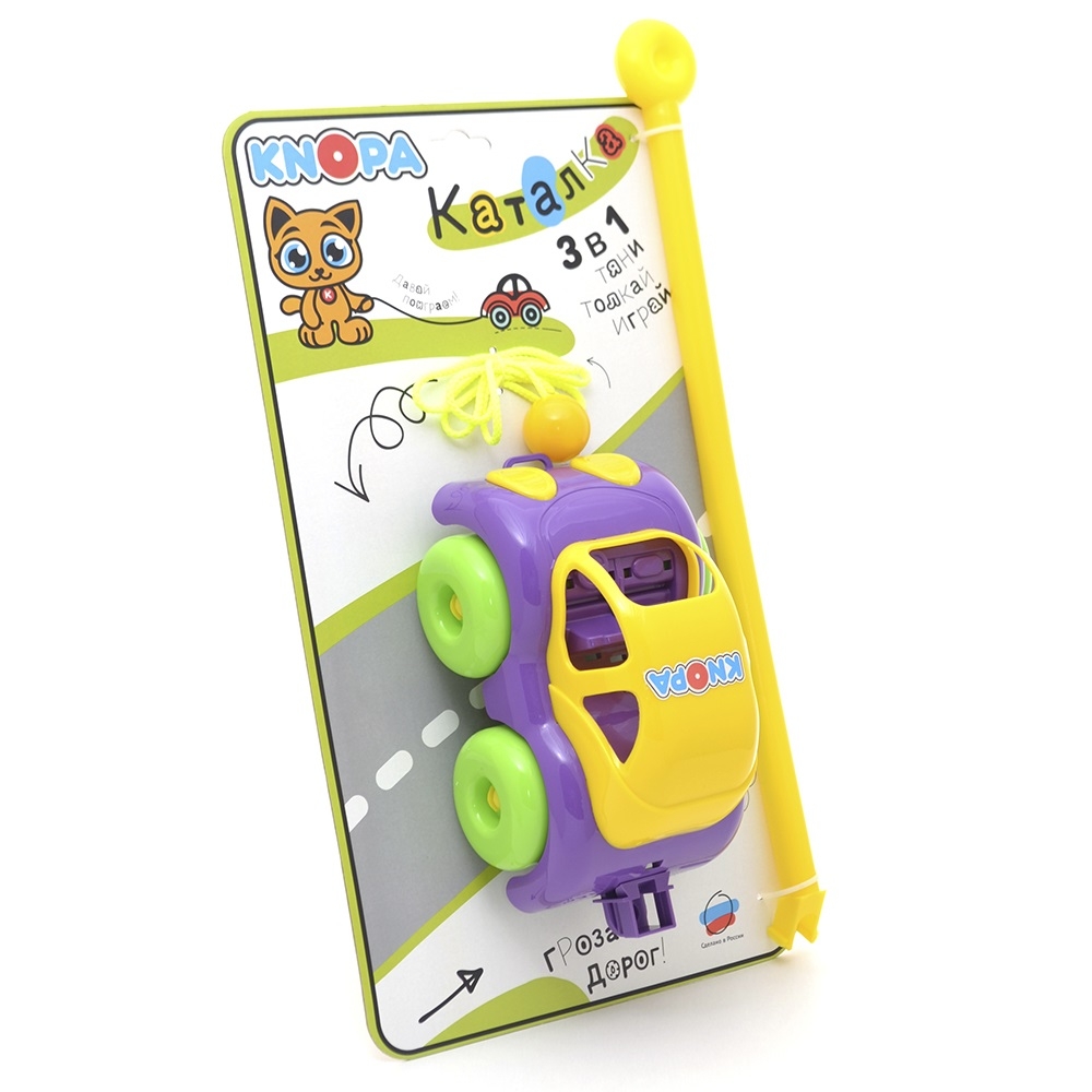 Каталка машинка 22 см., арт. 87022