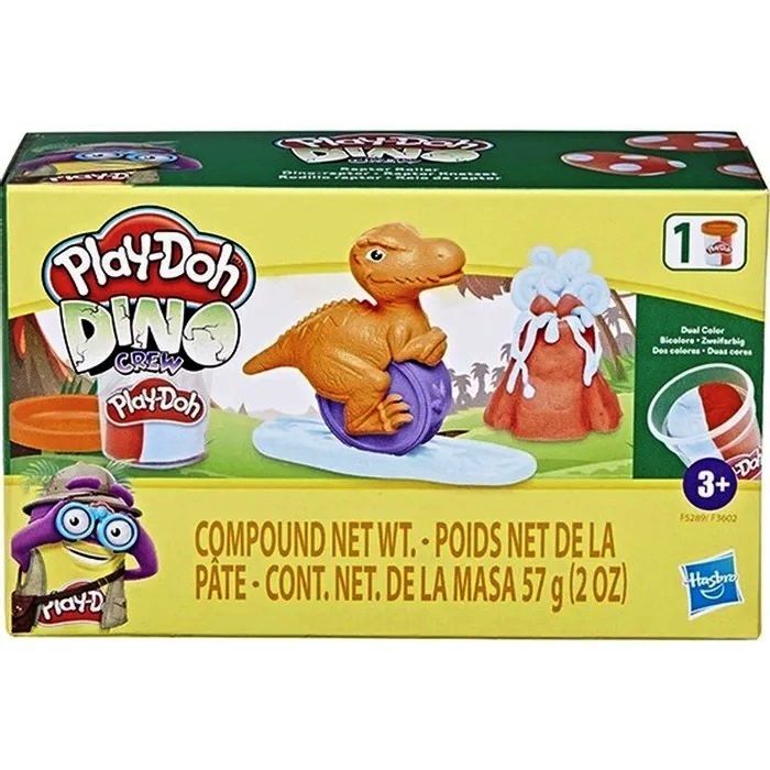 Набор Play-Doh Детская площадка (коричневый динозаврик), арт. F36025L0 (F5289)