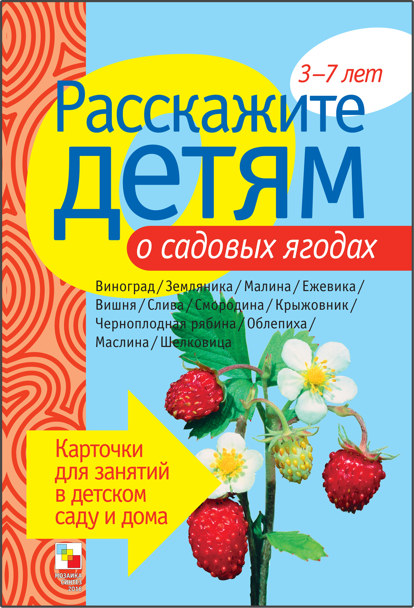 Расскажите детям о садовых ягодах