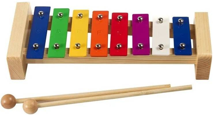 Металлофон 8 нот, арт. DNT-36218