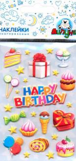 MMS060 Зефирные наклейки Праздник