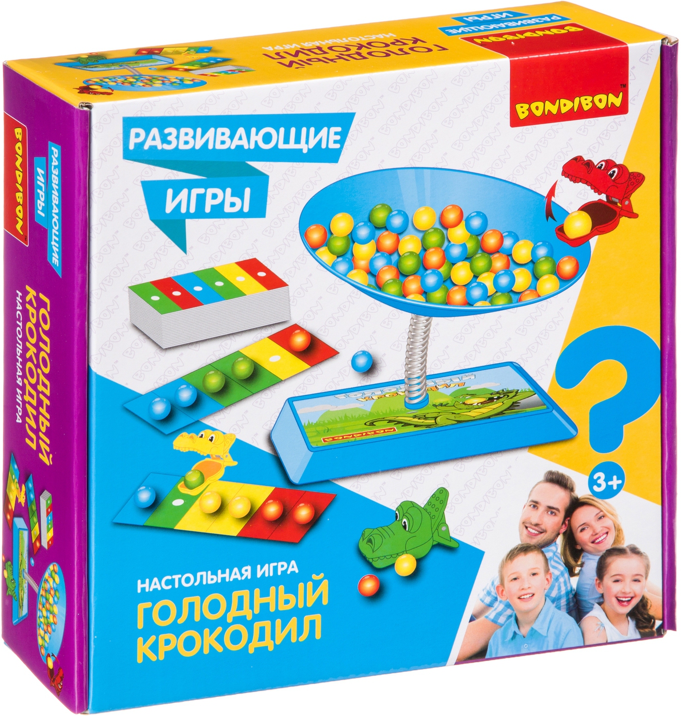 Развивающие игры  «ГОЛОДНЫЙ КРОКОДИЛ», арт. ВВ4176