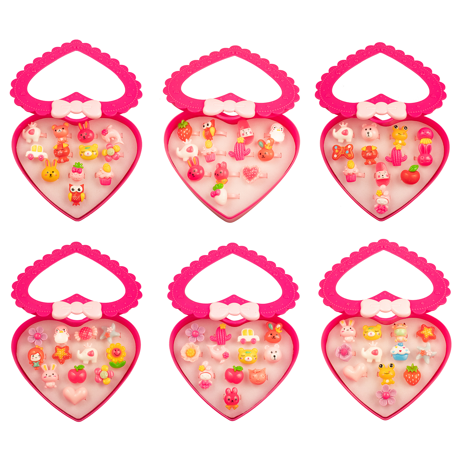 Набор детских колечек, арт. 2363-130D