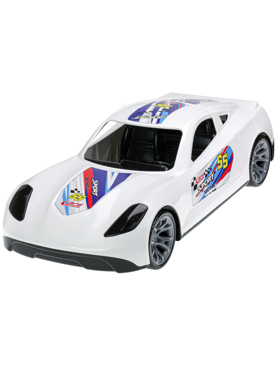 Машинка Turbo V-MAX белая 40 см., арт. И-5851