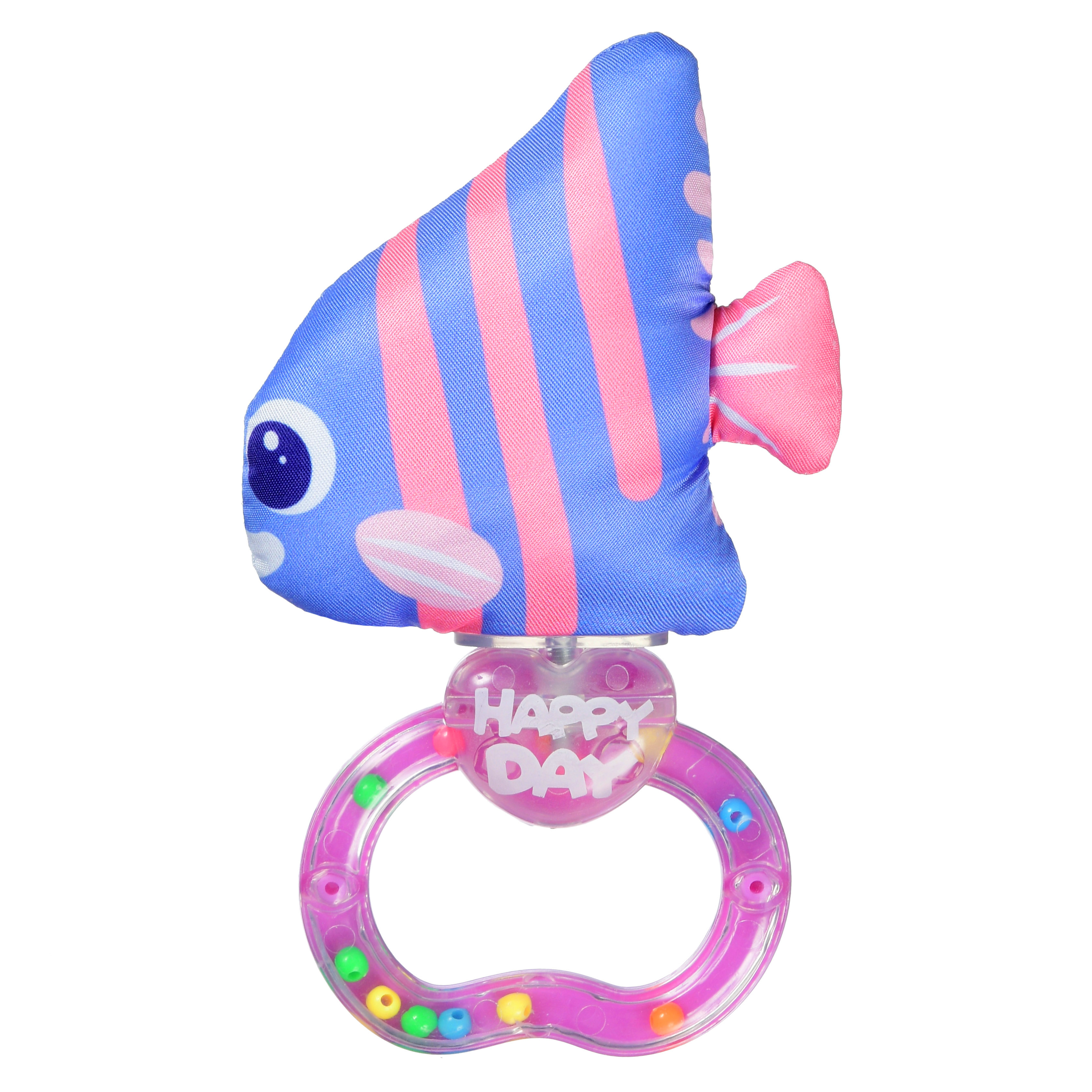 Погремушка Uviton мягкая Sea friends Лиловая рыбка Арт 0605/03