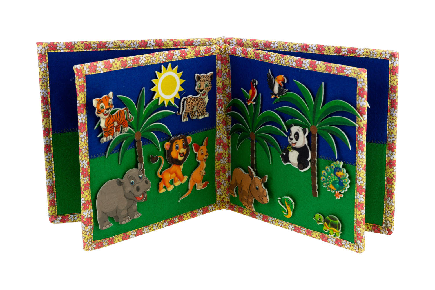 Животные жарких стран фетр , арт. LIP1216