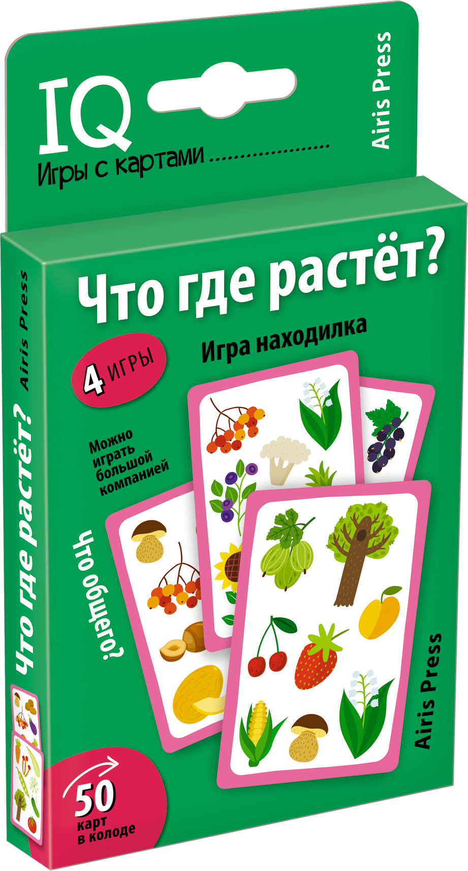 Что где растёт? Игра находилка. Куликова Е.Н., Сухарева О.В. Умные игры с картами