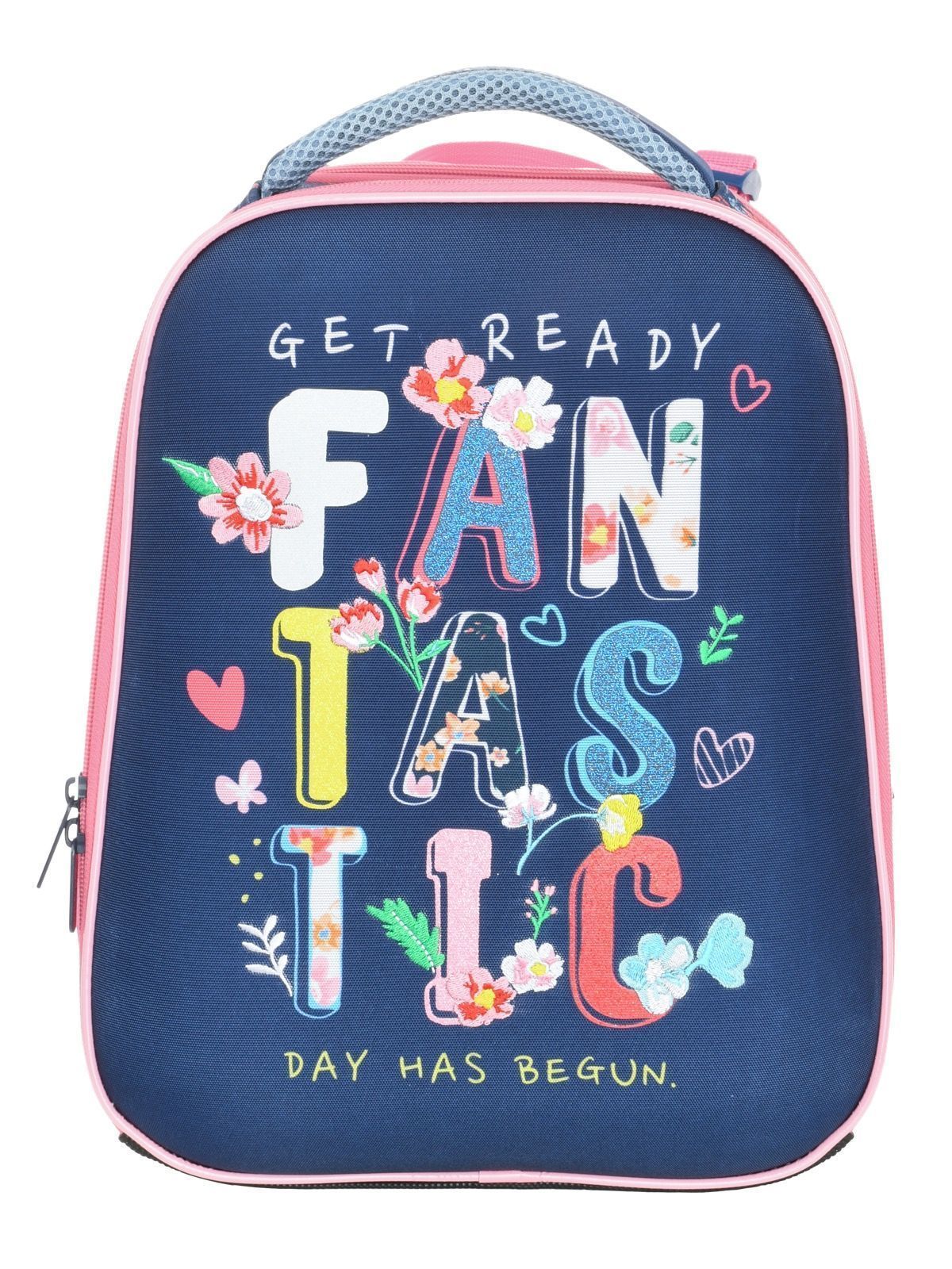 Рюкзак Schoolformat Fantastic, модель ERGONOMIC 2А4, жесткий каркас, двухсекционный, 17 л, для девочек, арт. РЮКЖК2А4-ФТС