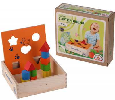 Краснокамская игрушка Набор Сортировщик, арт. Н-05