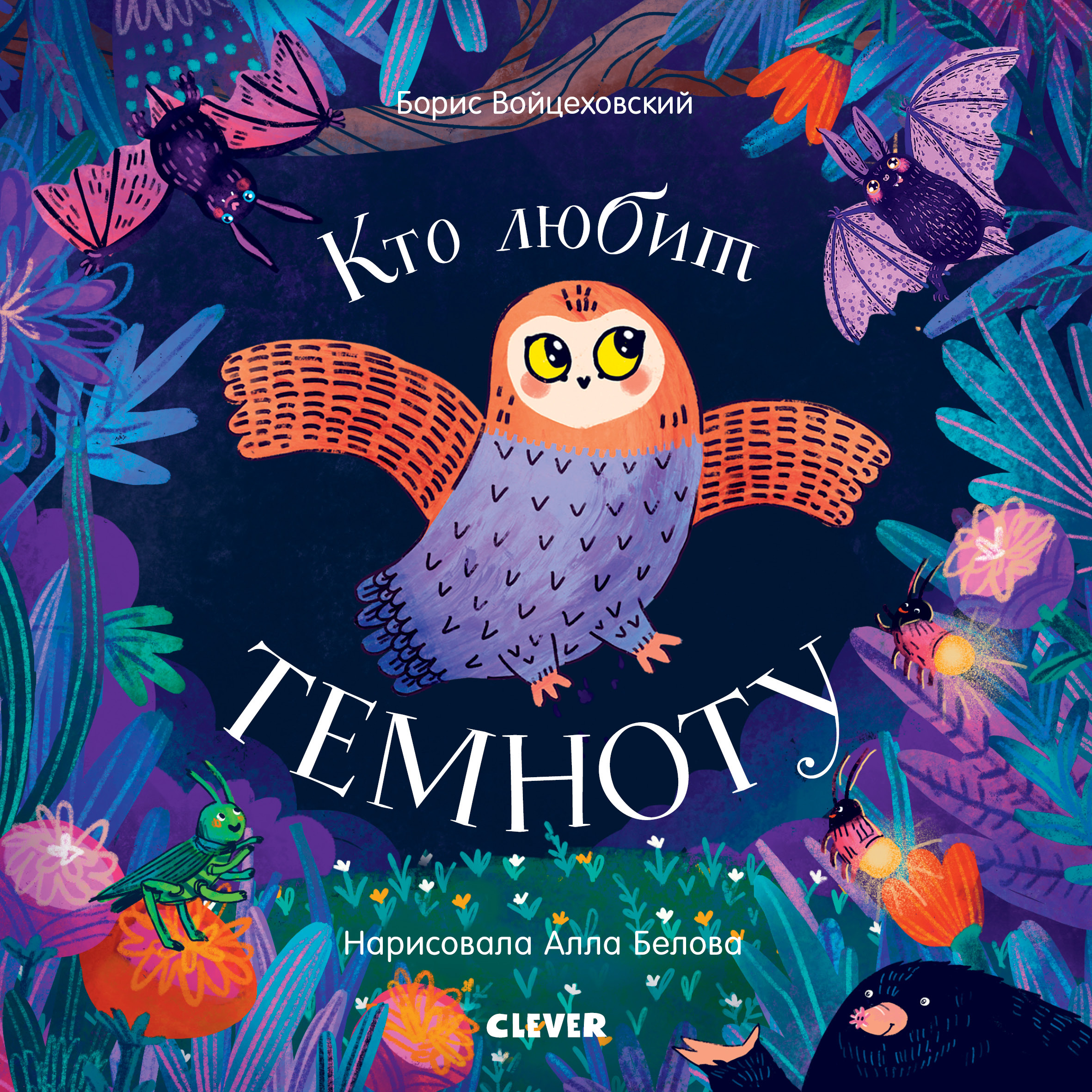 Кто любит темноту. Войцеховский Б. Книжки-картонки