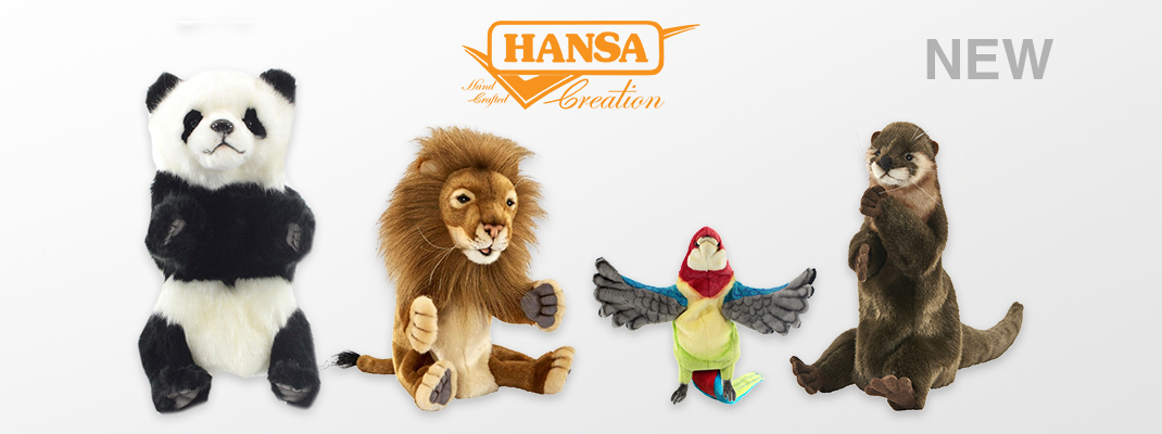 Новинки! Мягкие игрушки от Hansa Новинки! Мягкие игрушки от Hansa