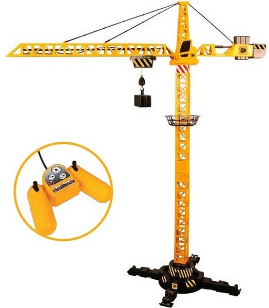 Строительный кран JCB 100 см на Д/У  с аксессуарами, арт. 1416417