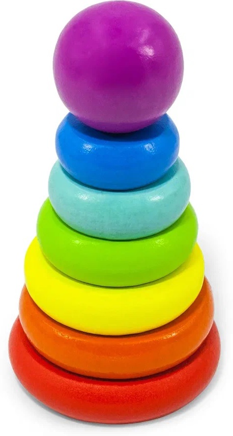 Пирамидка , 7 деталей, арт. П06