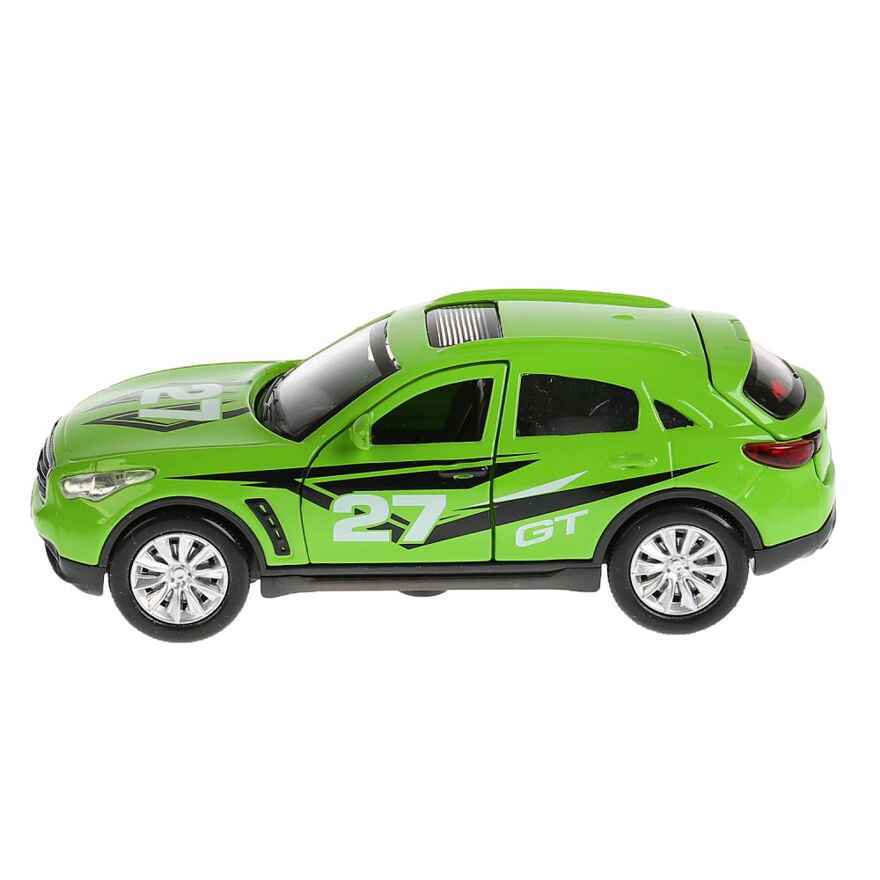 Машина металлическая свет-звук Infinity QX70 Спорт, арт. QX70-S-SL, производитель Симбат, ISBN 469-0-59018-254-3, № 5