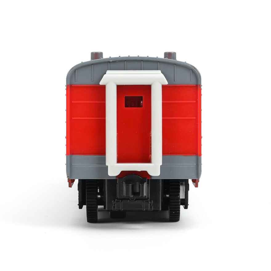 Электричка пластиковая 30 см, 4 кнопки, инерция, арт. COMTRAIN-30PL-RDGY, производитель Симбат, ISBN 468-0-10793-786-5, № 10
