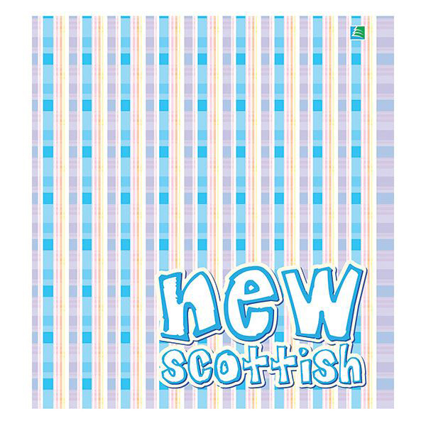 ТетрадьNew scottish, 48 листов, клетка, А5, арт. TW548K1NW5, производитель Каменногорская бумажная компания (КФОБ), ISBN 460-5-45701-321-2, № 1