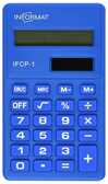 Калькулятор 8 разрядный, карманный, синий, арт. IFCP-1, производитель ФАРМ, ISBN 460-2-72315-600-0, № 1