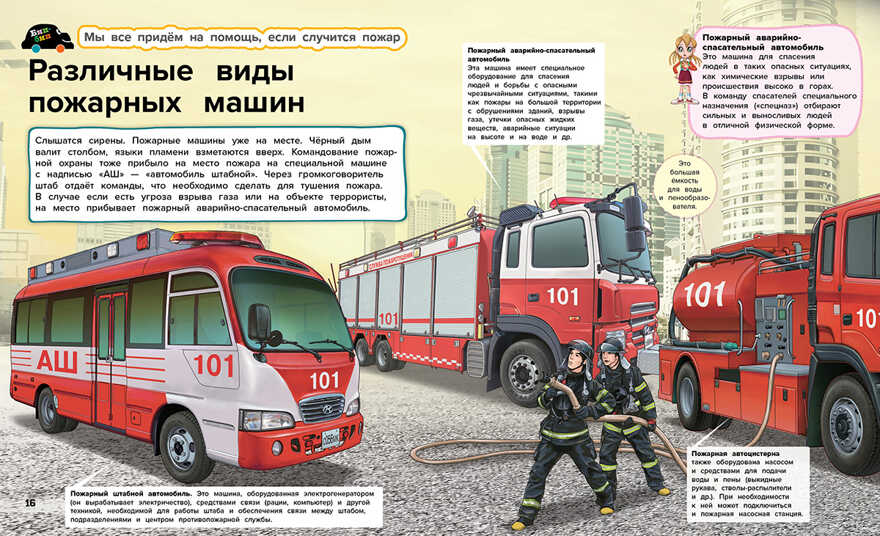 Пожарные машины, производитель АСТ Пресс , ISBN 978-5-90725-705-4, № 5