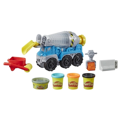 Набор для лепки Play-Doh Wheels Бетономешалка, арт. E68915L0, производитель Hasbro (Хасбро), ISBN 501-0-99364-255-7№ 1