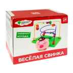 Лабиринт с игрушкой Веселая свинка, арт. РДИ-Д1026а, производитель АНДАНТЕ, ISBN 466-5-27282-785-2, № 4