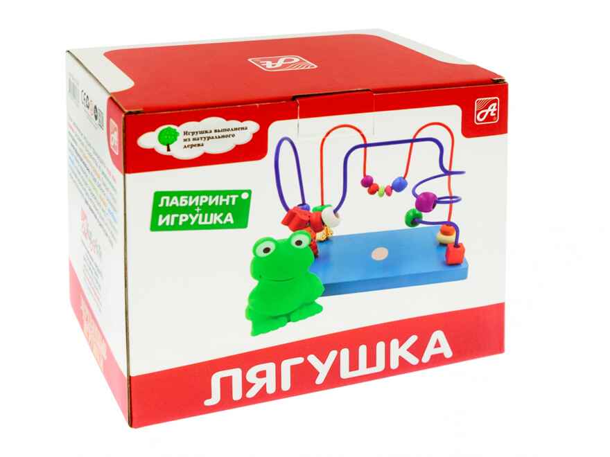Лабиринт с игрушкой Лягушка, арт. РДИ-Д1029а, производитель АНДАНТЕ, ISBN 466-5-27282-788-3, № 2