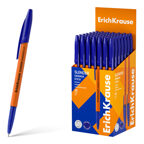 Ручка шариковая Slender Stick Orange 0.7, Super Glide Technology, синяя, арт. 63089, производитель ErichKrause® (Эрих Краузе), ISBN 404-1-48563-089-0, № 1