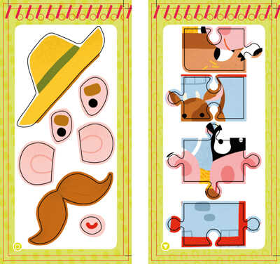 На ферме. Мои умные наклейки, производитель Махаон , ISBN 978-5-38914-676-1№ 6