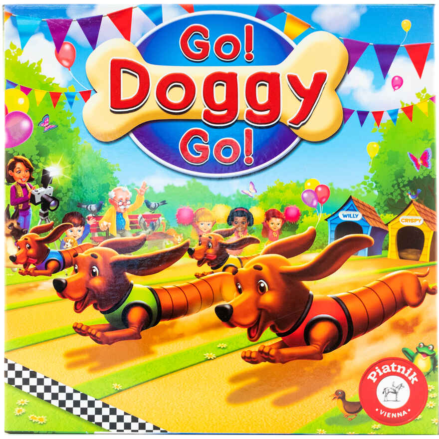Go Doggy Go (Го Догги Го), арт. 723797, производитель Piatnik (Пятник), ISBN 900-1-89072-379-7, № 1