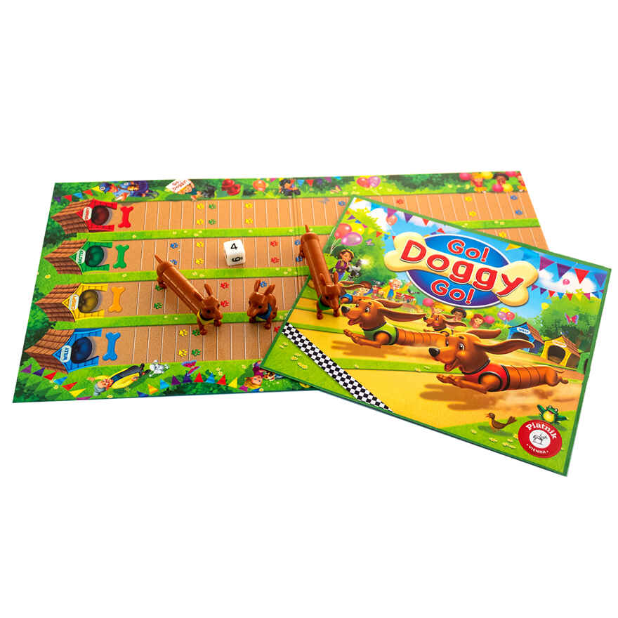 Go Doggy Go (Го Догги Го), арт. 723797, производитель Piatnik (Пятник), ISBN 900-1-89072-379-7, № 4