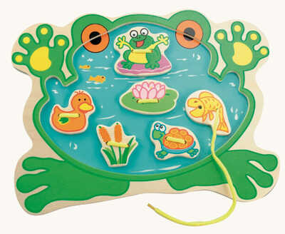 Набор для вышивания "Лягушка", производитель BINO (БИНО), ISBN 401-9-35988-106-8№ 1