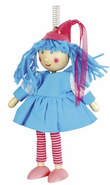 Фигурка на пружинке Девочка, производитель BINO (БИНО), ISBN 401-9-35989-529-4, № 1