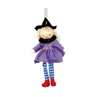 Фигурка на пружинке Ведьма, производитель BINO (БИНО), ISBN 401-9-35989-532-4№ 1