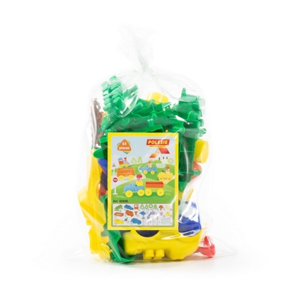 Конструктор Юный путешественник 65 элементов, арт. 52506, производитель Полесье, ISBN 481-0-34405-250-6№ 2