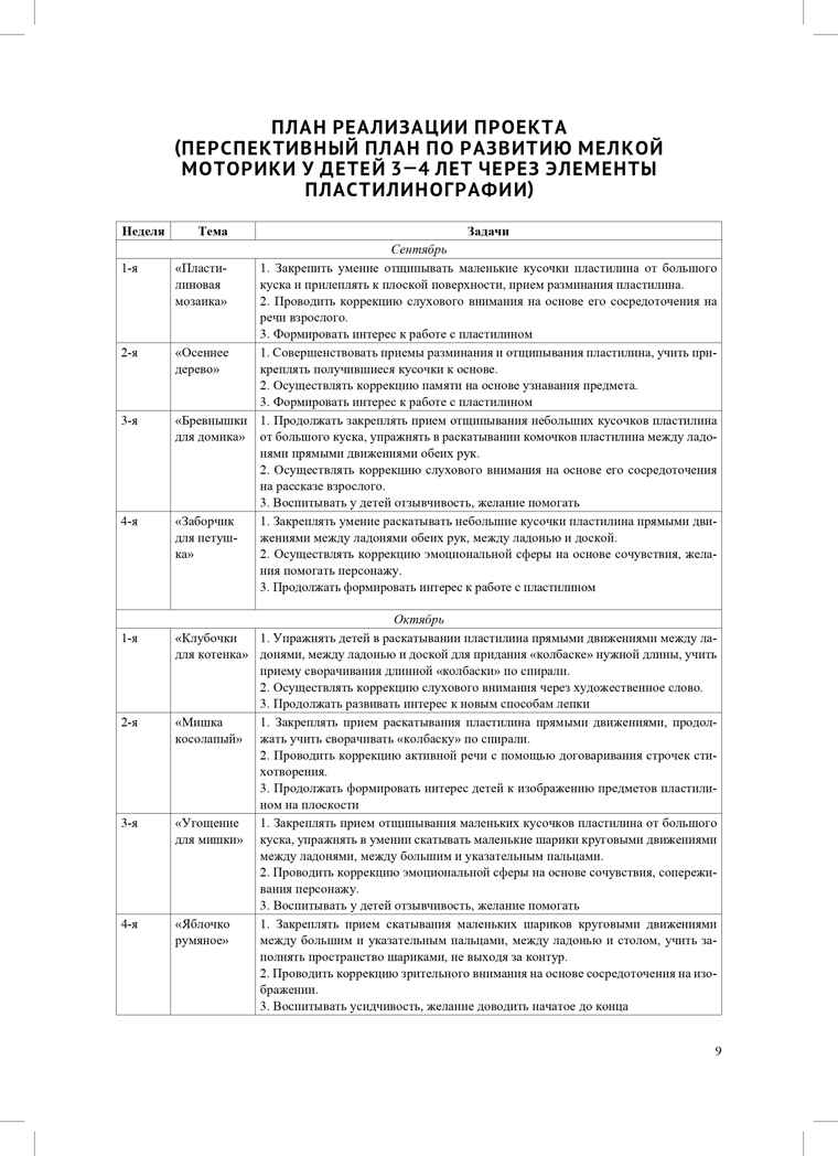 Пластилиновые фантазии. Развитие мелкой моторики через элементы пластилинографии. 3-4 года. ФОП. ФГОС., производитель Детство-Пресс , ISBN 978-5-90785-819-0, № 3