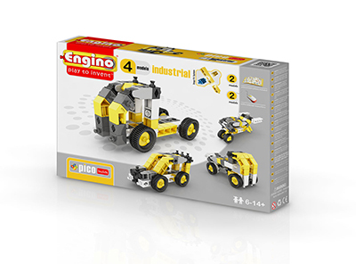 Конструктор ENGINO: Спецтехника  - 4 модели, серия PICO BUILDS/INVENTOR, арт. PB14(0434), производитель ENGINO, ISBN 529-1-66400-123-5, № 1