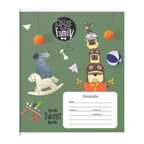 Тетрадь 12 листов клетка, СМЕШНЫЕ СОБАЧКИ, арт. ТШК12-СМС, производитель ФАРМ, ISBN 460-2-72312-988-2, № 3